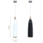 Comfook 2-in-1 Electric Milk Frother Handheld Egg Beater Wireless Mini Foam Maker for Coffee Battery Operated Whisk & Stirrer for Drinks