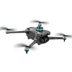 LinkMejor D20 WiFi FPV with 4.3inch Telescopic Screen Controller HD Dual Camera Servo Gimbal 360° Obstacle Avoidance One-Key Airdrop Brushless Foldable RC Drone Quadcopter RTF