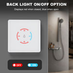 DS-107NWN Tuya Smart WiFi Water Heater Switch 16A 3500W Energy Monitoring Timer Touch Control Works with Alexa Google Home Tuya Smart Life