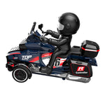 LinkMejor KF35 1:43 RTR 2.4G RWD RC Car Tricycle Motorcycle Full Proportional Control LED Light Drift Remote Control Vehicles Models Toys