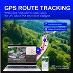 LinkMejor A6709 4 Channel Recording 4K 3 Inch Screen Car DVR Dash Cam GPS WiFi HD Night Vision G Sensor Motion Detection