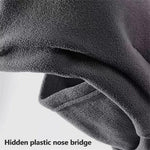 LinkMejor 1pcs Winter Balaclava Knit Hood Men Women Windproof Warm Cycling Outdoor Sports Thermal Fleece Face Neck