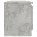 TV Cabinet Concrete Gray 47.2"x11.8"x13.9" Chipboard