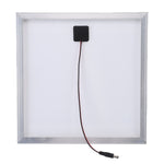 100W Solar Panel Kit Aluminum Frame Polycrystalline Cells 12V Off-Grid Power System MPPT Controller USB RV Boat Caravan Outdoor