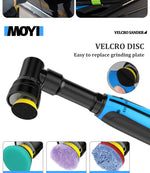 LinkMejor Portable Handheld Electric Polishing Machine Car Polishing Waxing Glaze Sealing Machine 5 Adjustable Speed Levels Car Polishing Maintenance