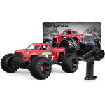 LinkMejor 1610 PRO RTR 1/16 2.4G 4WD 65km/h Brushless RC Car LED Light Full Proportional Off-Road Climbing Truck High Speed Large Foot Remote Control Vehicles Models Oil Filled Shocks Metal Dogbone Toys