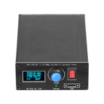 ATU-10-0A 20W 1.8-30MHz Mini Automatic Antenna Tuner OLED Display Aluminum Alloy Outcase with1800MAh Battery ATU Antenna Tuner