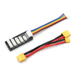 2S 3S 4S 5S 6S Lipo Battery Balance Expansion Board JST-XH Charging Adapter with XT30 XT60 Cable for Q6 Q8 RC Quadcopter Helicopter FPV Drone Car