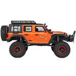 LinkMejor 104010 RTR 1/10 2.4G 4WD RC Car Rock Crawler Off-Road Climbing Truck Full Proportional LED Light Vehicles Models Toys