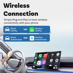 Mini Wireless CarPlay Adapter Type-C Android Auto Wired to Wireless USB Dongle Wifi Bluetooth For iPhone Plug and Play
