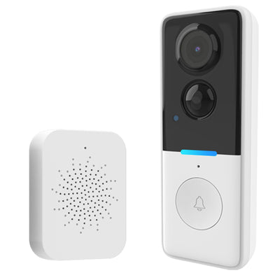 Tuya Smart Video Doorbell Camera 1MP HD 120 Degree View PIR Motion Detect Two Way Audio Night Vision IP65 Waterproof Wireless WiFi Visual Doorbell