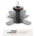 IPRee LED Solar Charging Outdoor Camping Light Hanging Folding Tent Light Multifunctional Household Strong Light Emergency Lighting
