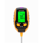 4in1/5in1/6in1 Digital Soil Tester LCD Backlight PH Moisture Temperature Sunlight Intensity Top Gardening Tool