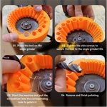 Universal Drill Bit Sharpener Attachment Plastic 2-13mm Large Angle Milling Manual Tool Enhanced Cutting Efficiency Portable and Lightweight