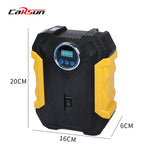 LinkMejor 120W Portable Air Compressor Digital Tire Inflation Pump with LED Light Tire Pump Compressor For Car Motorcycle