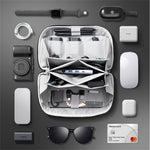 IPRee Large Capacity Cable Storage Bag Waterproof Digital Electronic Organizer Portable USB Data Line Charger Plug Storage Bag Travel Cable Organizer