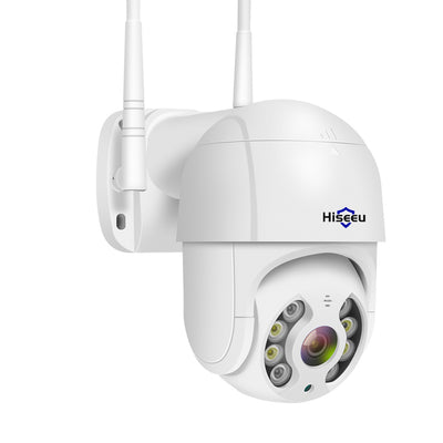 LinkMejor WHD818 X64 WIFI IP Camera 8MP PTZ Control iCSee App 5X Zoom 3840x2160 HD Night Vision Two-Way Audio AI Human Detection Waterproof App Controlled Security Camera
