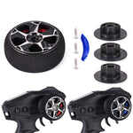 Dumborc RC Transmitter M3 Metal Handwheel Steering Wheel for DUMBORC DDF-350 X6PM X10P Radiolink FLYSKY Noble NB4 Pro Radio Controller