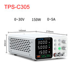 LinkMejor Adjustable DC Power Supply TPS-C3010 150W 300W 320W 360W 0-160V Regulated Power Supply USB Fast Charge Overcurrent Protection Digital Display