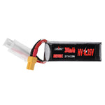 LinkMejor 7.6V 300mAh 80C/160C 2S HV 4.35V Lipo Battery XT30 Plug for EMAX Tinyhawk II Indoor FPV Racing Drone