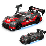 LinkMejor 8800 8801 8802 RTR 1/24 2.4G 4WD 30km/h Drift RC Car GTR Support APP Control Full Proportional High Speed Racing LED Light On-Road Vehicles Models Toys