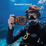 LinkMejor Diving Waterproof Phone Camera Shoot Hand Grip Phone Case Holder Shooting Aid Remote Control Handle for Smart Phone