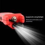 LinkMejor UT691-10 Visual Fault Locator 10mW Laser Output 8-10km Fiber Range LED Flashlight USB Rechargeable Fiber Tester