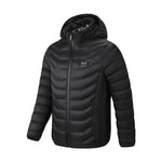LinkMejor HZ-23 23 Zones Heated Jacket - Four-control, USB Charging, Smart Thermal Warm Jacket Uniex Heated Hooded Coat Outdoor Sportswear