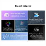 LinkMejor NSPanel Smart Scene Wall Switch EU US Wifi Smart Thermostat Display Switch All-in-One Control for Alexa Google Home