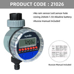 Aqualin Automatic LCD Display Watering Timer Electronic Home Garden Ball Valve Water Timer For Garden Irrigation Controller 21026/21026A/21526