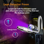 WJL-6000 WJL-6000L Freon Leak Detector Halogen Leak Detector R22 R410A R134A R1234YF Refrigerant Gas HVAC Air Conditioner Tester Tool