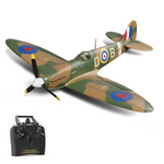LinkMejor Spitfire Brushless 487mm Wingspan 2.4G 4CH 6-Axis Gyro One Key Aerobatics EPP RC Airplane Warbird Fixed Wing BNF/RTF