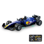 LinkMejor HG4-234 RTR 1/64 2.4G Mini RC Car F1 Formula Racing Alloy Shell Three Speed Support App Remote Control LED Light Highly Simulated Classic Desktop Vehicles Models Toys Collection Gift for Children