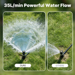 MOES Tuya WiFi Water Timer Smart Water Valve Controller Brass Inlet&Outlet IP65 Waterproof APP Voice Control Work with Alexa Google