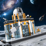 Xbert Brix 66139 RED ROCKET Restaurant Building Block Set 2447PCS 66141 Aerospace Building Block Set 1623PCS Brick Assembly Kit for Children's Gifts Creative Desktop Ornaments Toys