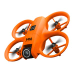 LinkMejor V66 WiFi FPV with Dual Camera 180° Electrically Adjustable Optical Flow Hover Automatic Obstacle Avoidance LED Light Circle Protection Kids Gifts 2.4G 4CH 6-Axis Remote Control RC Toys Drone Quadcopter RTF