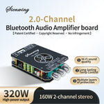 YS-1602T 2.0 Channel Audio HiFi Amplifier Board 160W+160W High Power Bluetooth 5.1 AUX USB Input TWS Amplifier Module