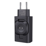 Bakeey WV33 43W 3-Port USB PD Charger with Smart Watch Wireless Charger Support QC PD Fast Charging Wall Charger Adapter EU Plug US Plug for iPhone 15 14 13 Pro for Samsung Galaxy Z Flip6 for Huawei Nova Flip for Apple Watch for Airpods