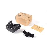DirectFPV Fox Pro 1.3/2.4/4.9/5.8GHz 4 Inch 1136*640 OLED 50° FOV 50/60Fps FPV Video Goggles with DVR 18650 Battery 4H Runtime for RC FPV Drone