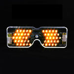 DIY Kits LED Light Emitting Glasses Making Kit Voice Activated Light-emitting Diode Flashing Light Electronic Soldering Set