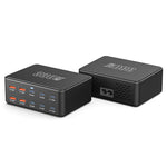 [GaN Tech] Bakeey HW-66 330W 10-Port USB PD Charger 6USB-C+4USB-A QC3.0 PD3.0 PPS SCP AFC Fast Charging Desktop Charging Station EU Plug for iPhone 16 15 14 Pro Max for Samsung Galaxy Z Flip6 for Huawei Mate XT