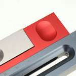 LinkMejor 100mm/4Inch Kerfmaker Table Saw Slot Adjuster Mortise and Tenon Tool Woodworking Movable Measuring Block