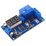 LinkMejor 5V/12V Time Control Switch with Intermittent Infinite Loop Countdown and Timing Relay Module