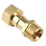 360 Degree M22 Pressure Washer Attachment Reliable Brass Swivel Connector for High Pressure Hose Anti Kink Tool