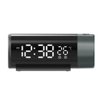 LinkMejor LED Digital Projection Alarm Clock with Projection on Ceiling Wall / Snooze / Temperature Display / External USB Power Supply For Bedroom