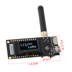 LinkMejor® T3S3 ESP32-S3 LoRa SX1262/SX1276 SX1280 2.4G Development Board WiFi Bluetooth Wireless Module 0.96 Inch OLED Display Type-C