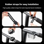 LinkMejor Rechargeable Bicycle Light 4-6 Lamp Beads Type-C Charging Cycling Flashlight For Bike Lantern MTB Headlight Taillight
