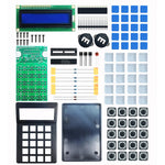 DIY LCD1062 Electronic Calculator Kit ABS Shell Soldering Training Microcontroller Experiment