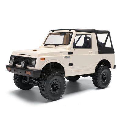 LinkMejor C74-1 1/10 2.4G 4WD RTR Rc Car For SUZUKI JIMNY JA11 Truck Crawler Vehicle Models Toy Proportional Control
