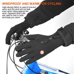 LinkMejor Winter Touchscreen Gloves USB Heated Gloves Men Women Warm Gloves Waterproof Windproof For Outdoor Winter Activities